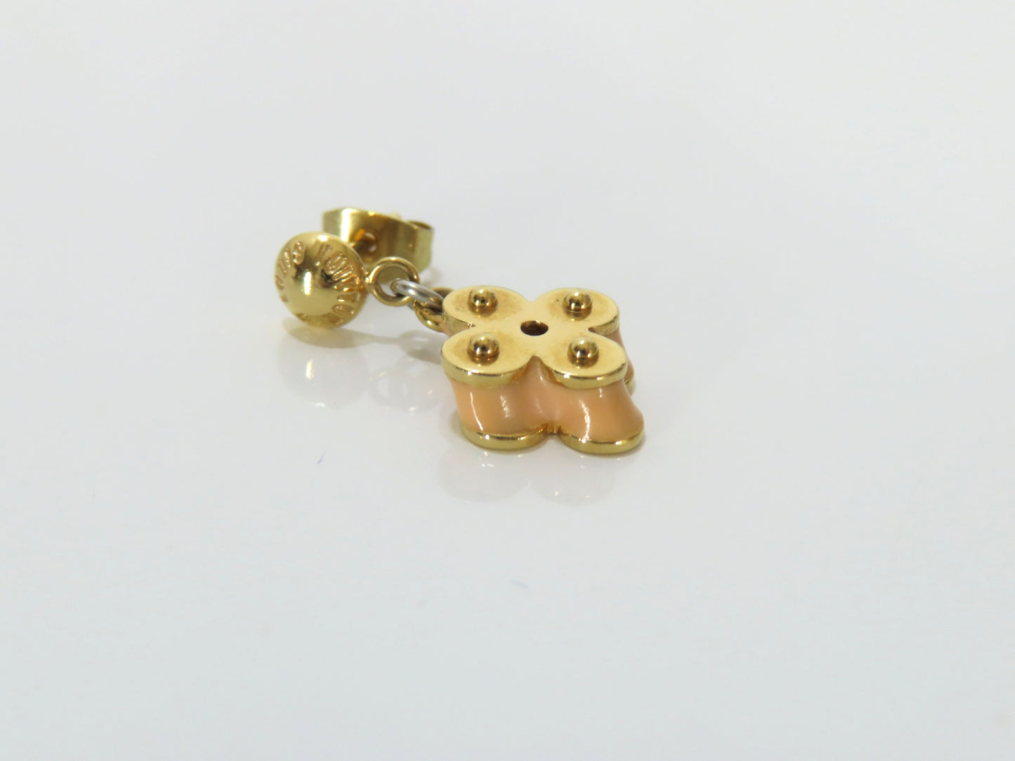 LOUIS VUITTON Louis Vuitton Monogram Flower Earrings LE1100
