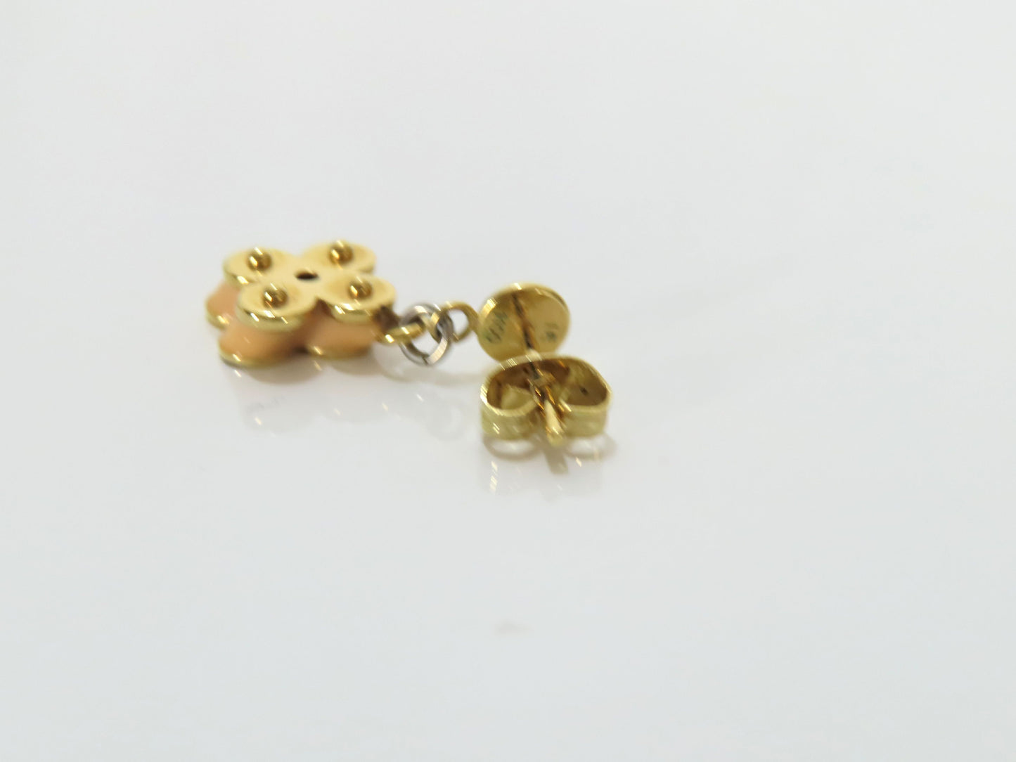 LOUIS VUITTON Louis Vuitton Monogram Flower Earrings LE1100