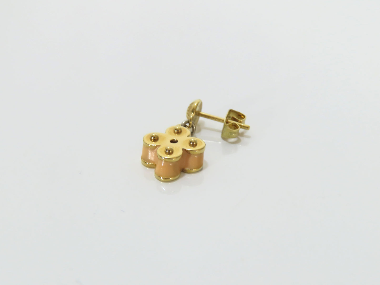 LOUIS VUITTON Louis Vuitton Monogram Flower Earrings LE1100