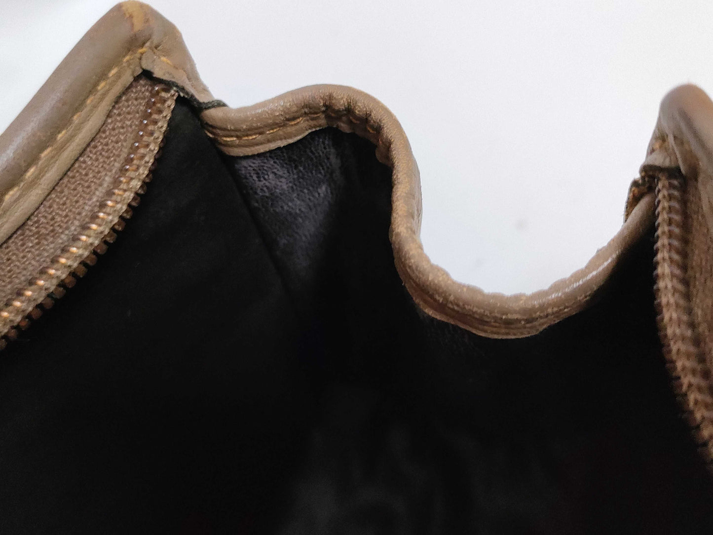 FENDI Zucchino Clutch Bag with Zucca Pattern