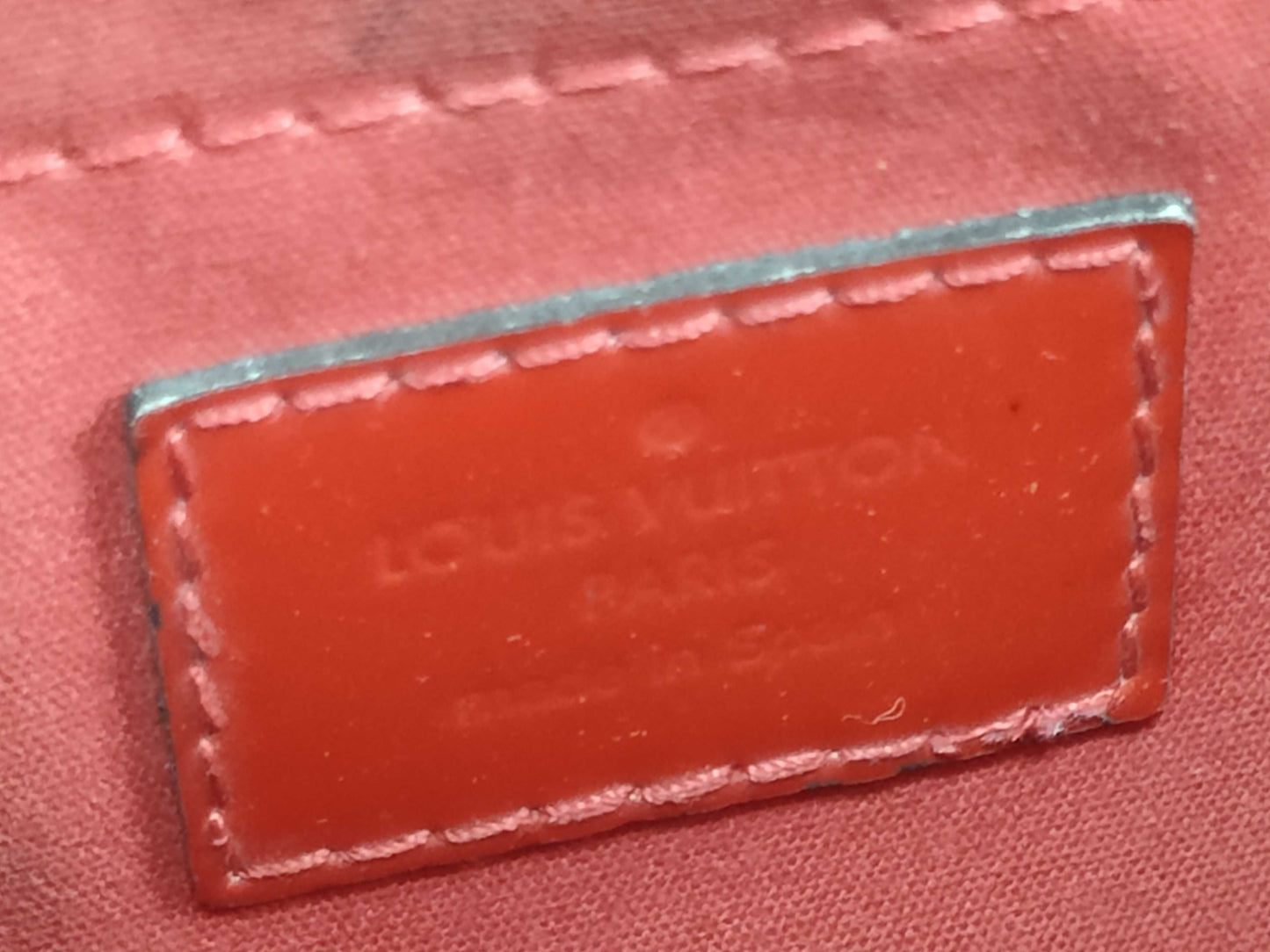 LOUIS VUITTON RFID Unverifiable CA 5104 Vernis LOUIS VUITTON Montaigne MM Handbag