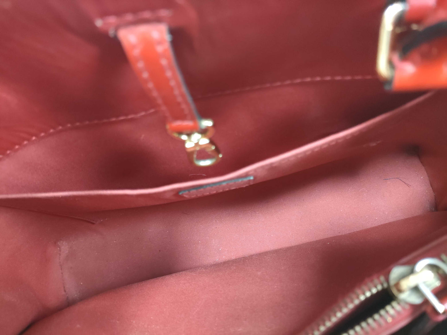 LOUIS VUITTON RFID Unverifiable CA 5104 Vernis LOUIS VUITTON Montaigne MM Handbag