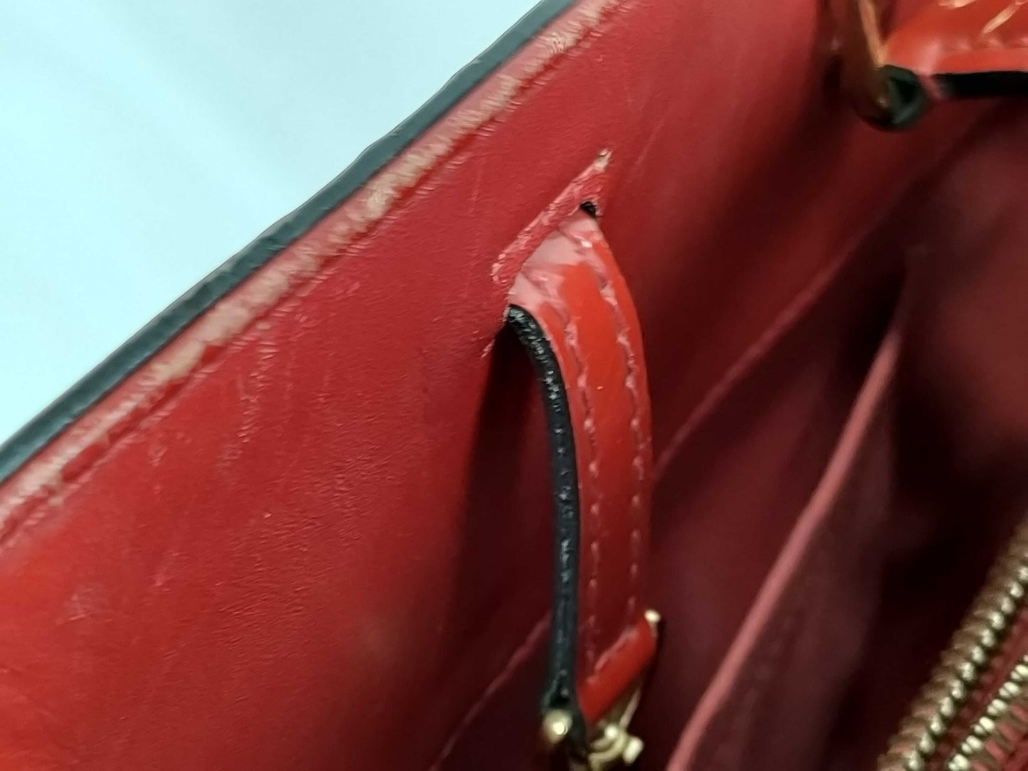 LOUIS VUITTON RFID Unverifiable CA 5104 Vernis LOUIS VUITTON Montaigne MM Handbag