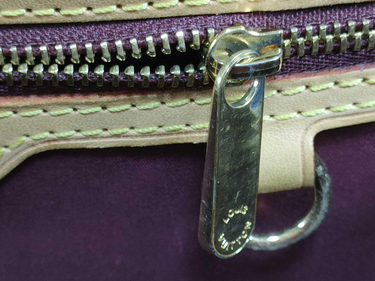 LOUIS VUITTON RFID Unverified DR 3172 Vernis LOUIS VUITTON Blair MM Handbag