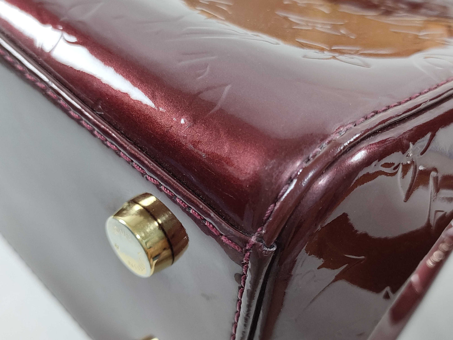 LOUIS VUITTON RFID Unverified DR 3172 Vernis LOUIS VUITTON Blair MM Handbag