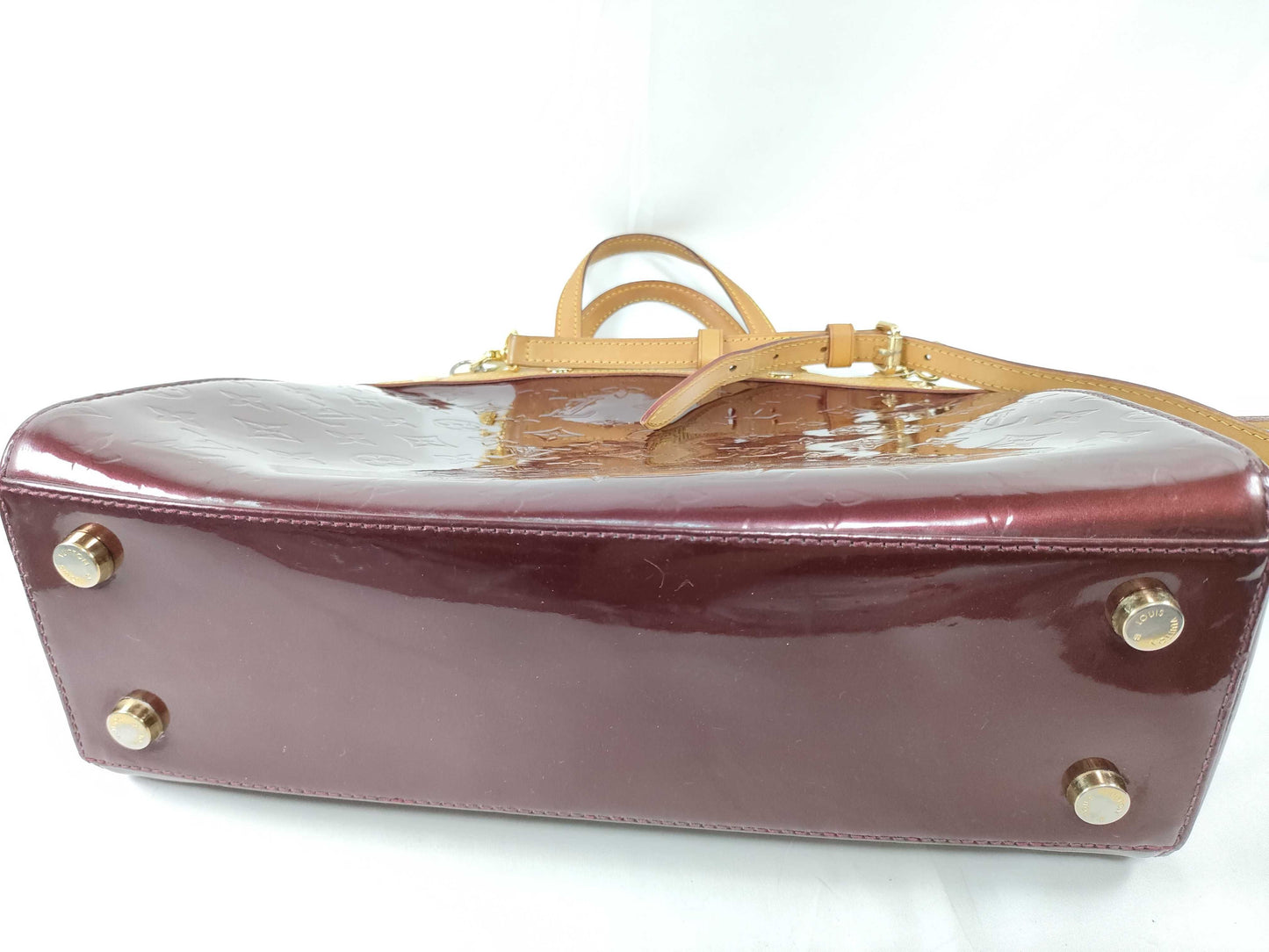 LOUIS VUITTON RFID Unverified DR 3172 Vernis LOUIS VUITTON Blair MM Handbag