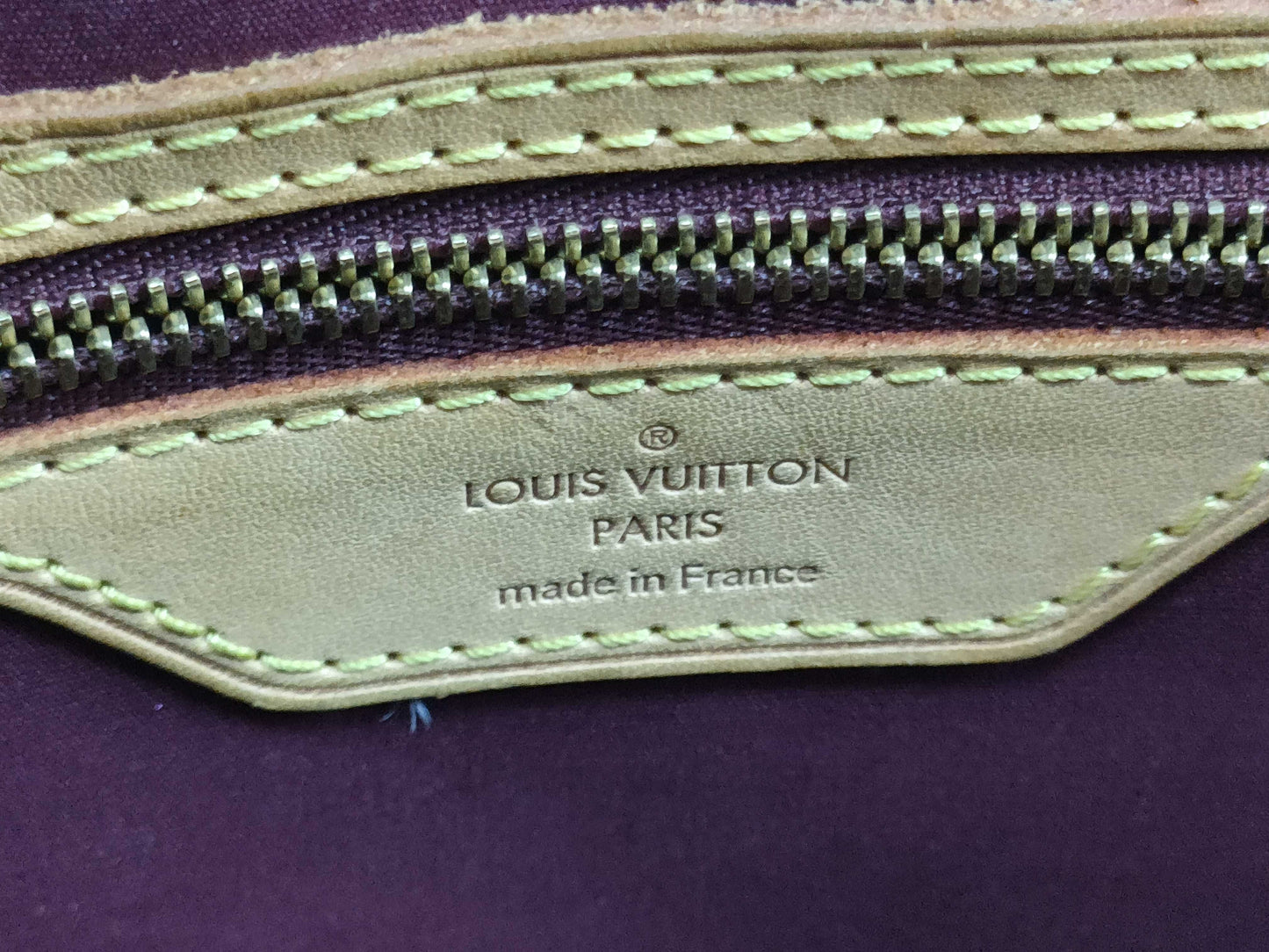 LOUIS VUITTON RFID Unverified DR 3172 Vernis LOUIS VUITTON Blair MM Handbag