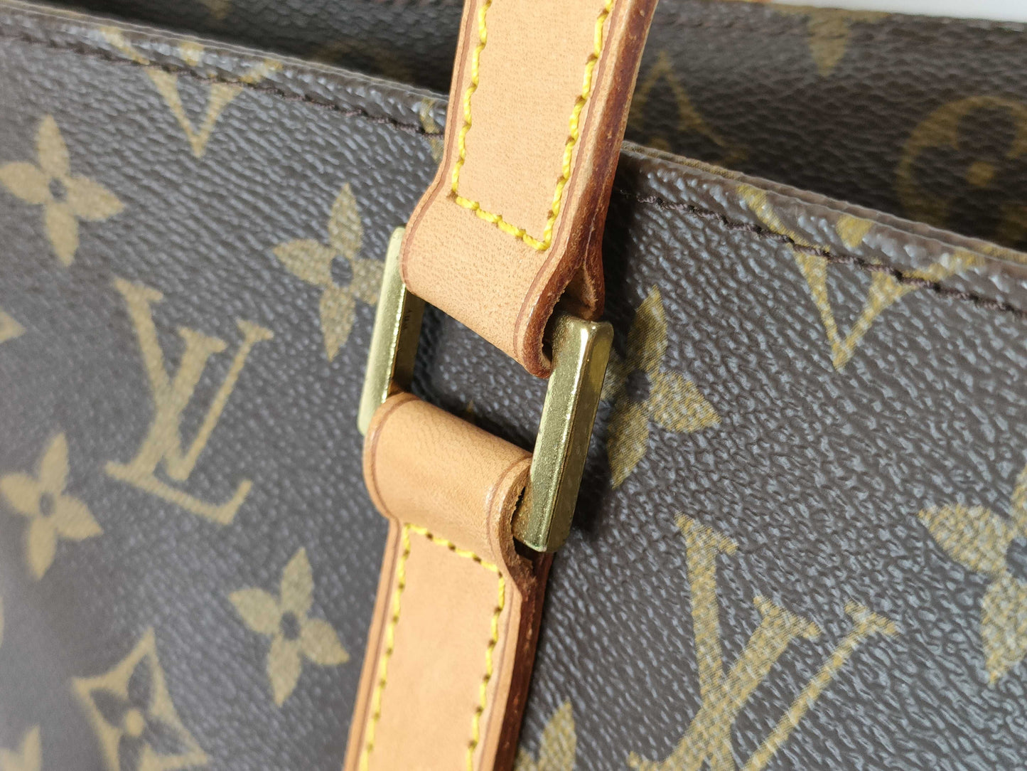 LOUIS VUITTON RFID Unverified SR 0042 Monogram LOUIS VUITTON Vavin GM Handbag