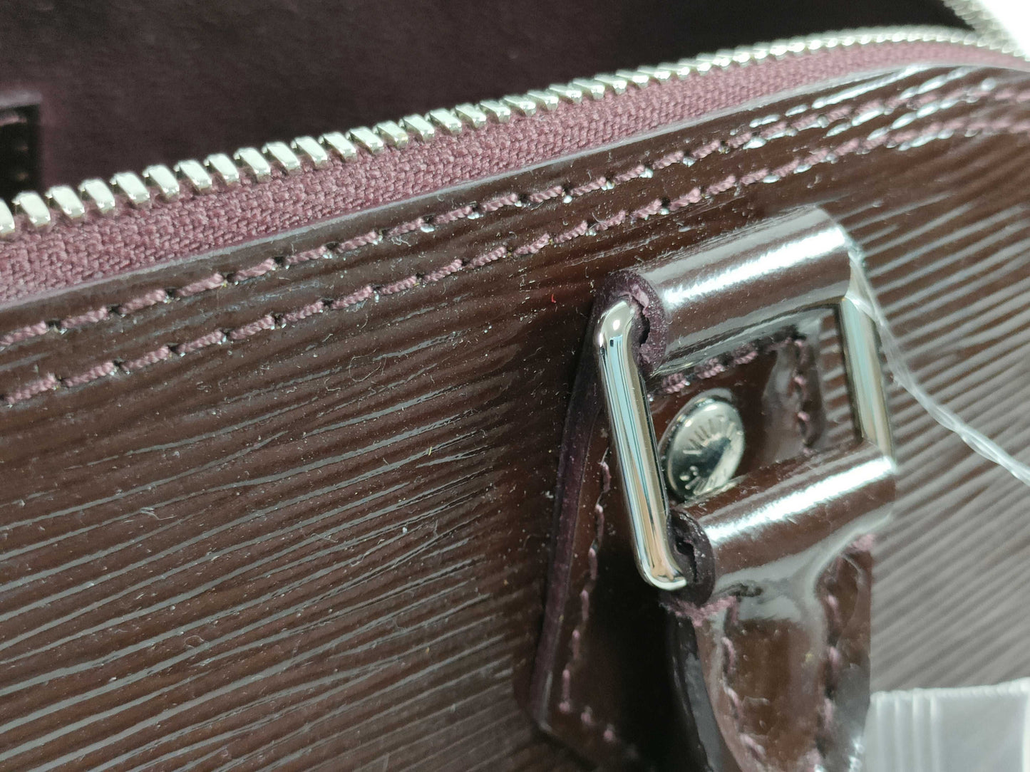 LOUIS VUITTON RFID Unverifiable FL 2142 Epi Louis Vuitton Alma Handbag