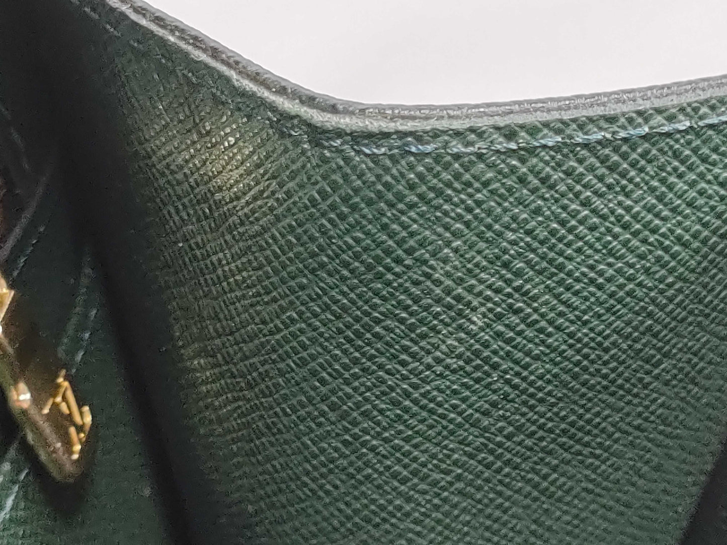 LOUIS VUITTON RFID Unverified CA 0061 Taiga LOUIS VUITTON Selenga Second Bag
