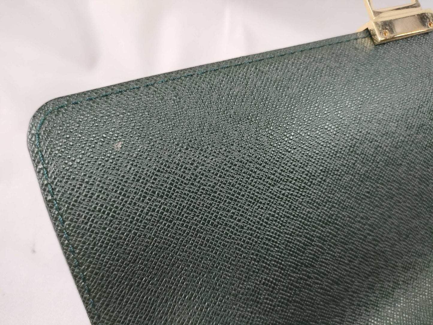 LOUIS VUITTON RFID Unverified CA 0061 Taiga LOUIS VUITTON Selenga Second Bag