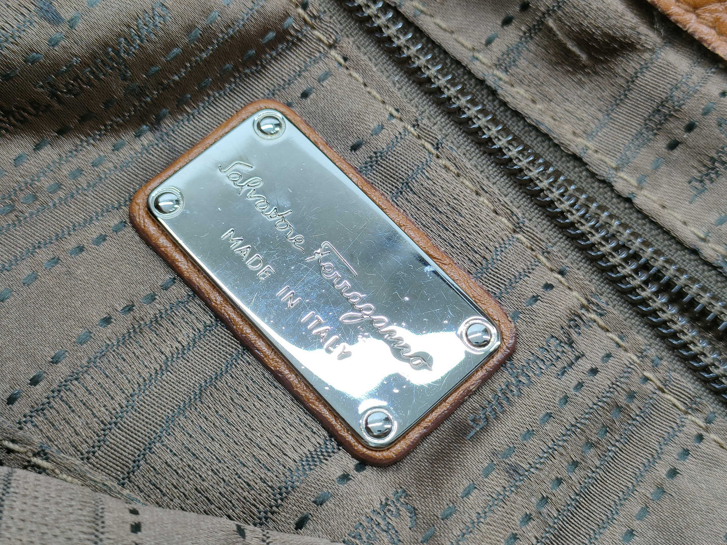 Salvatore Ferragamo Gancini Ferragamo Gancini Shoulder Bag