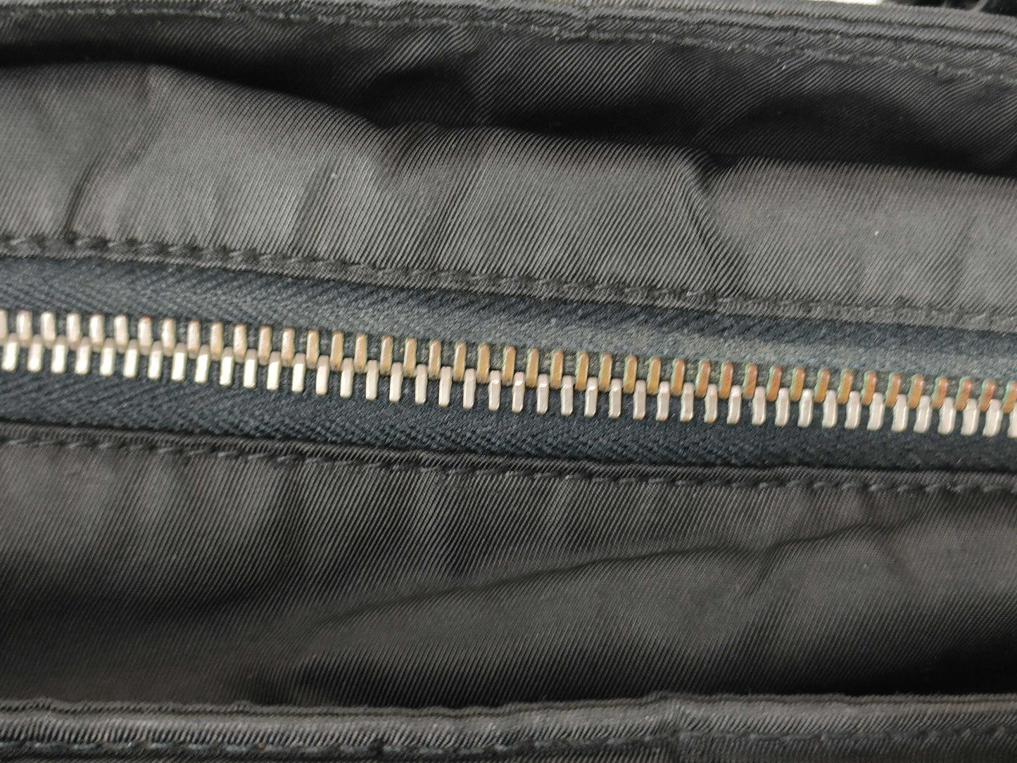 PRADA nylon Prada nylon calfskin black handbag
