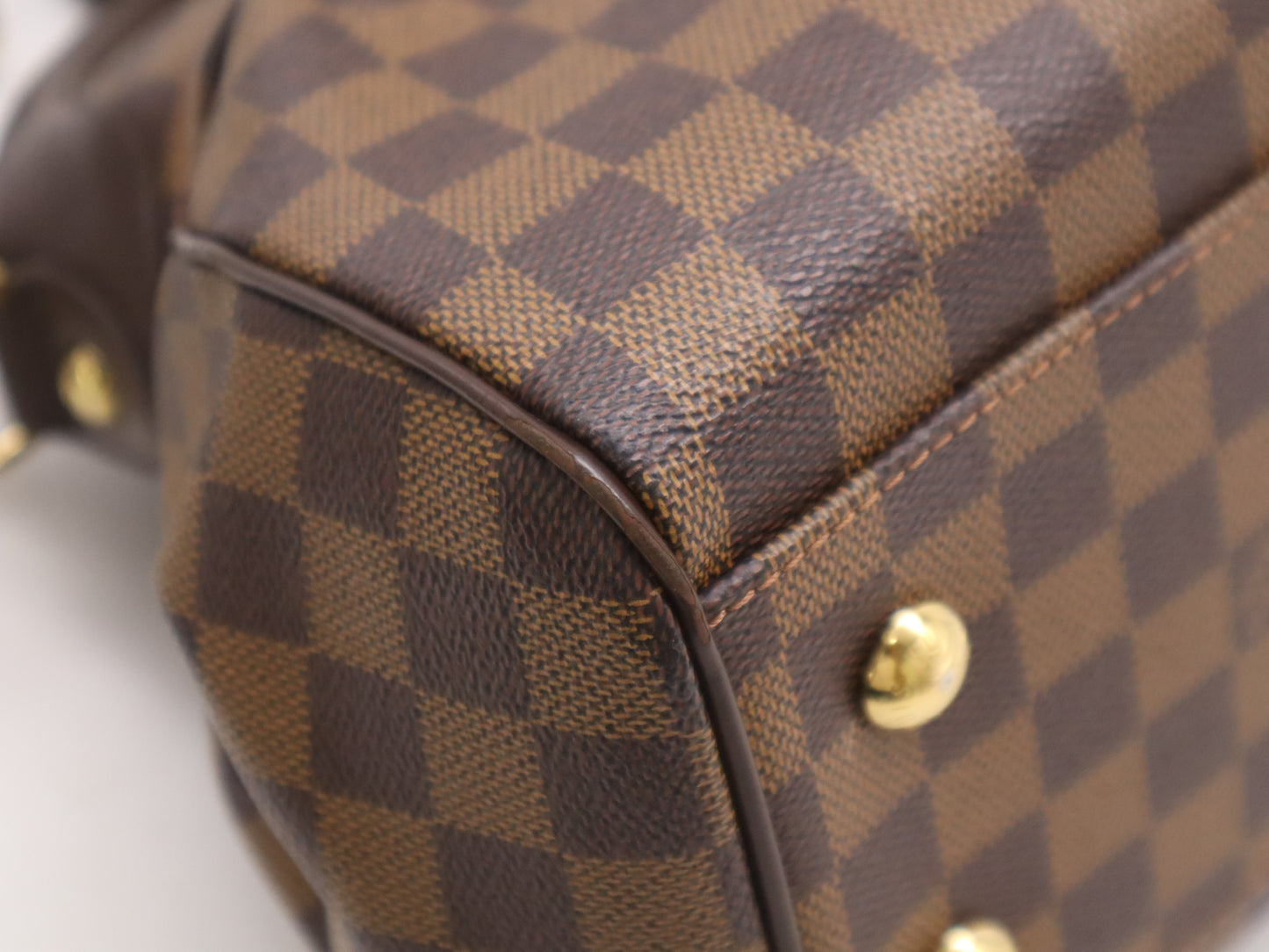 LOUIS VUITTON N51997 Damier Trevi PM Handbag with Shoulder Strap