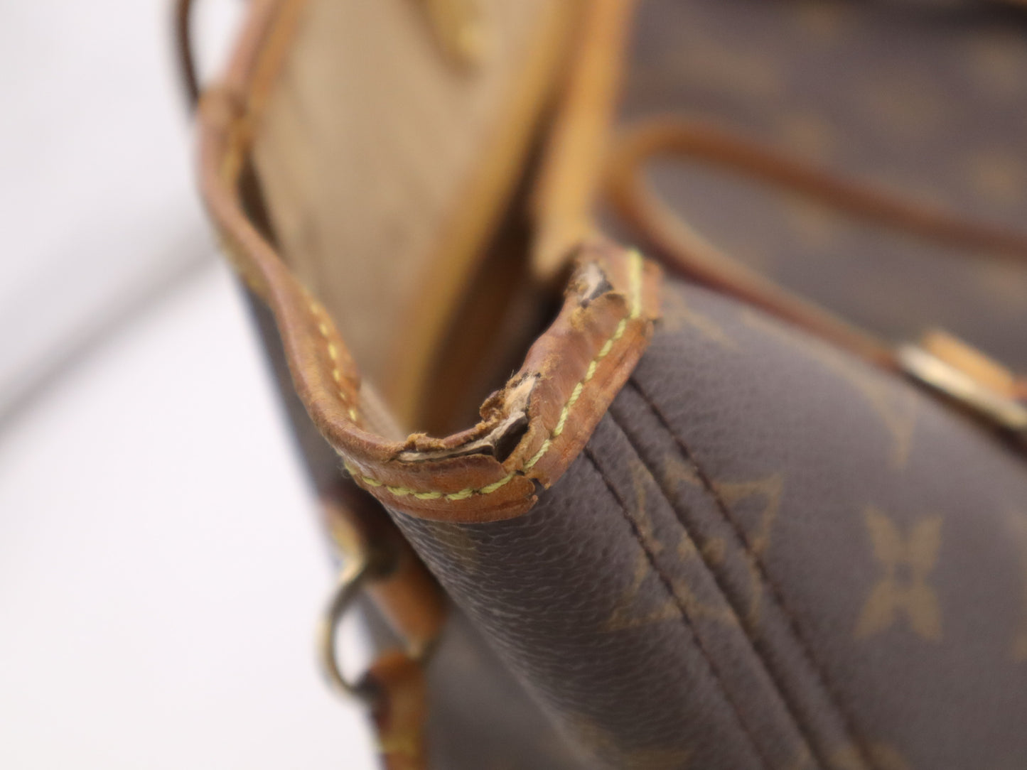 LOUIS VUITTON M40156 Monogram Neverfull MM Old Model Tote Bag