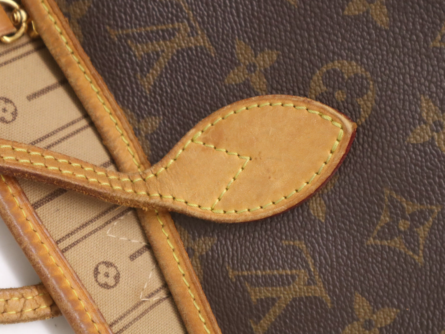 LOUIS VUITTON M40156 Monogram Neverfull MM Old Model Tote Bag