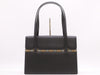 BURBERRY Canvas x Leather Nova Check Tote Bag Black Tote Bag