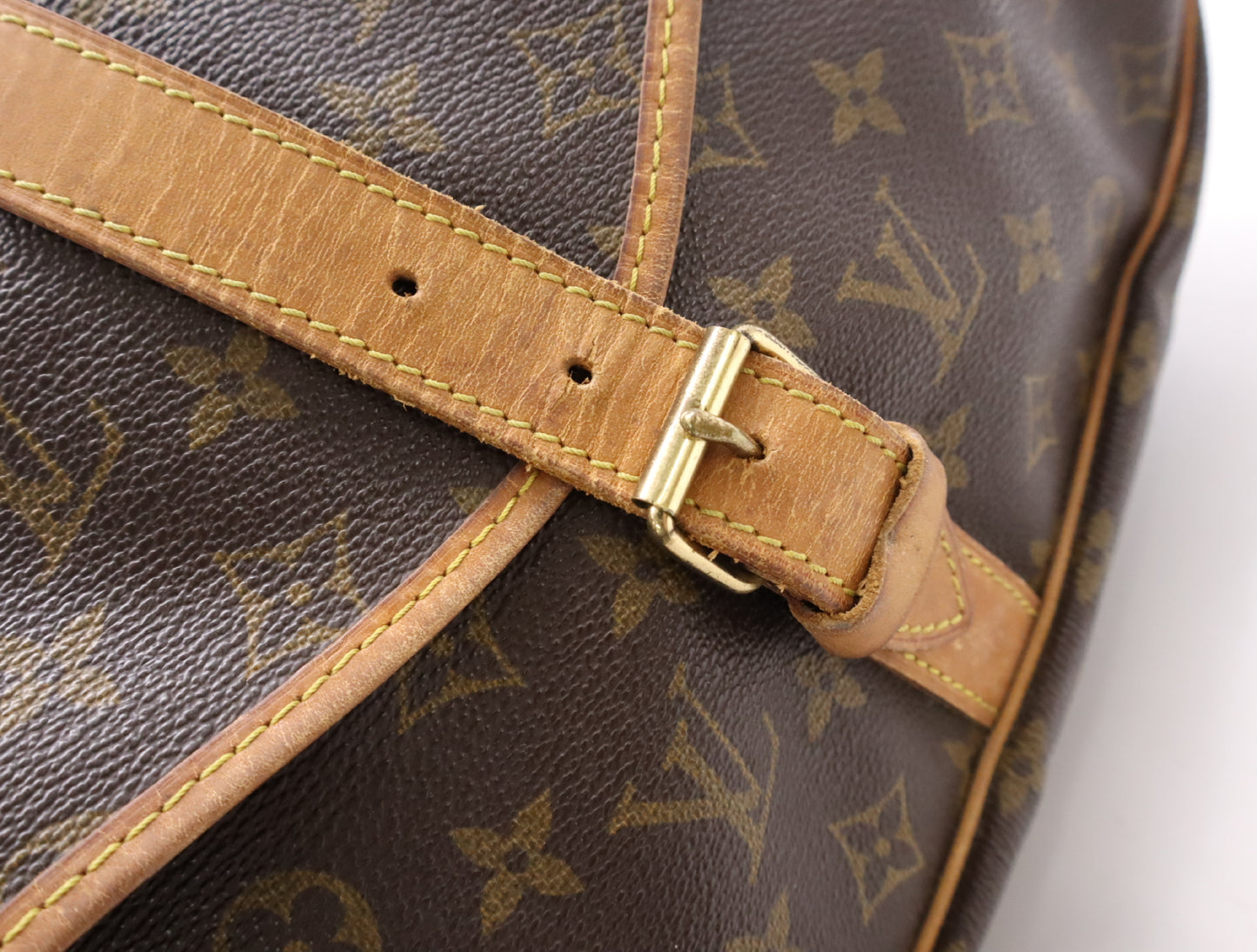 LOUIS VUITTON M42254 Monogram Saumur 35 Shoulder Bag