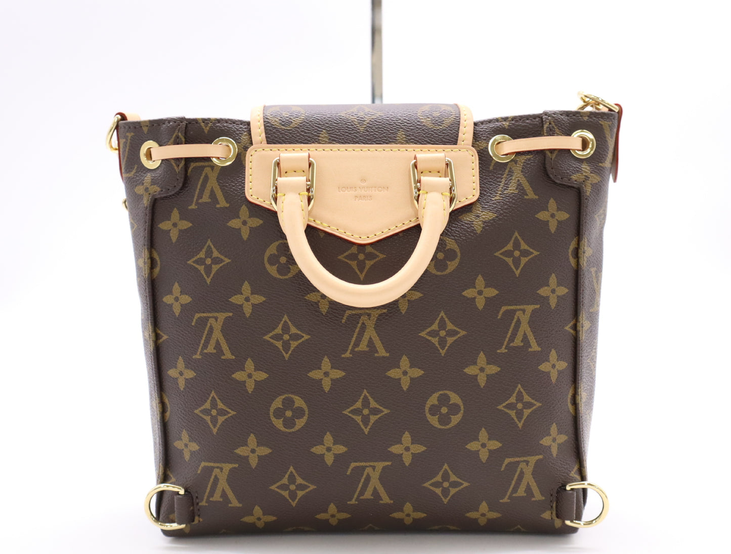 LOUIS VUITTON M46932 Monogram Excursion PM Backpack with RFID Reader, No Serial Tag, Shoulder Strap, Box, and Dust Bag