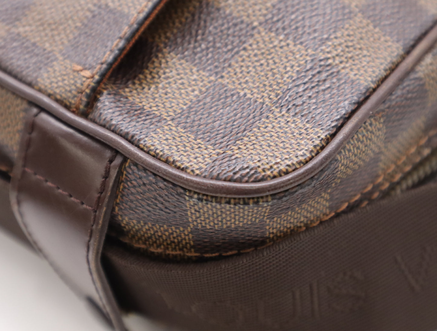 LOUIS VUITTON N41442 Damier Olaf PM Shoulder Bag
