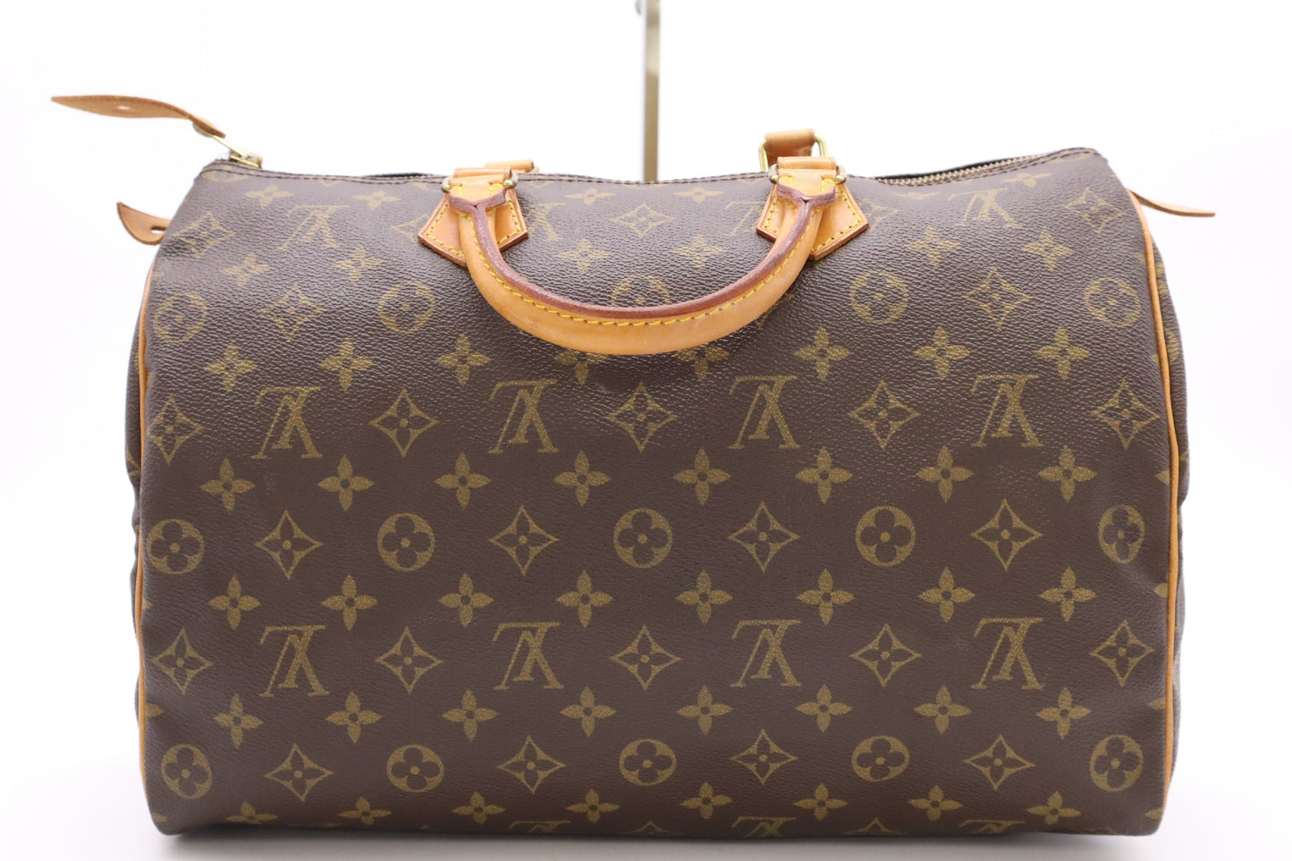 LOUIS VUITTON M41524 Monogram Speedy 35 Boston Bag