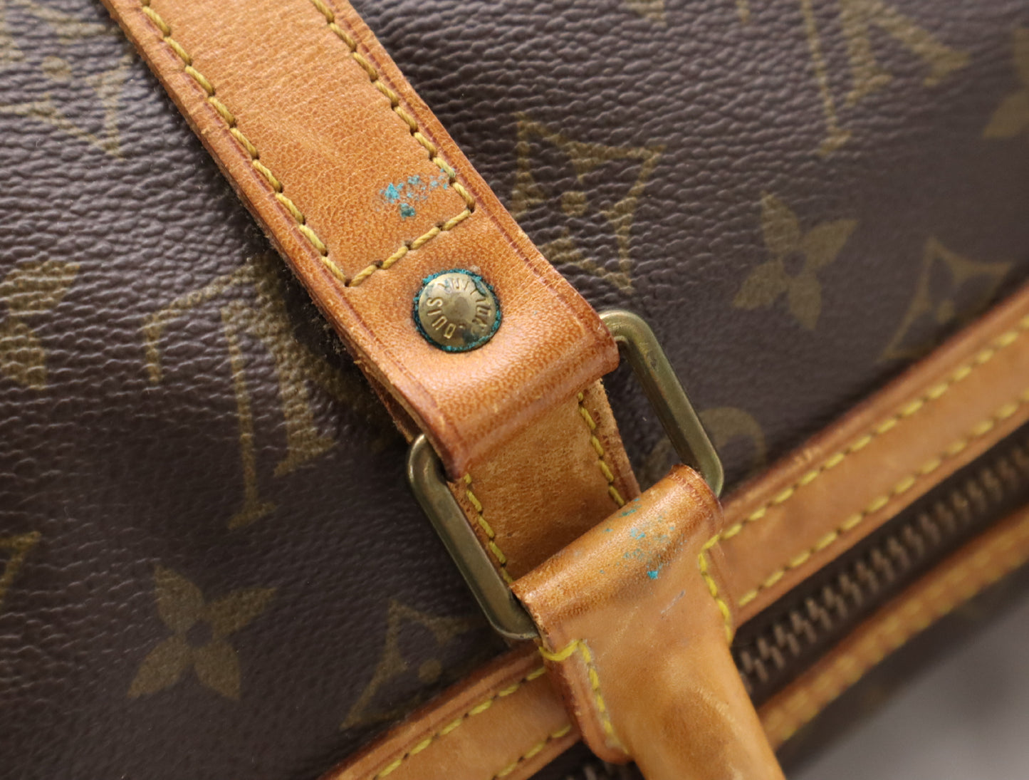 LOUIS VUITTON M41444 Monogram Sac Sport Boston Bag