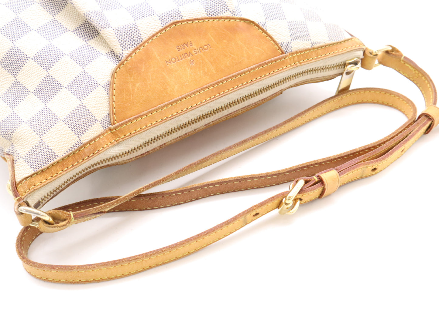 LOUIS VUITTON N41113 Azur Siracusa PM Shoulder Bag