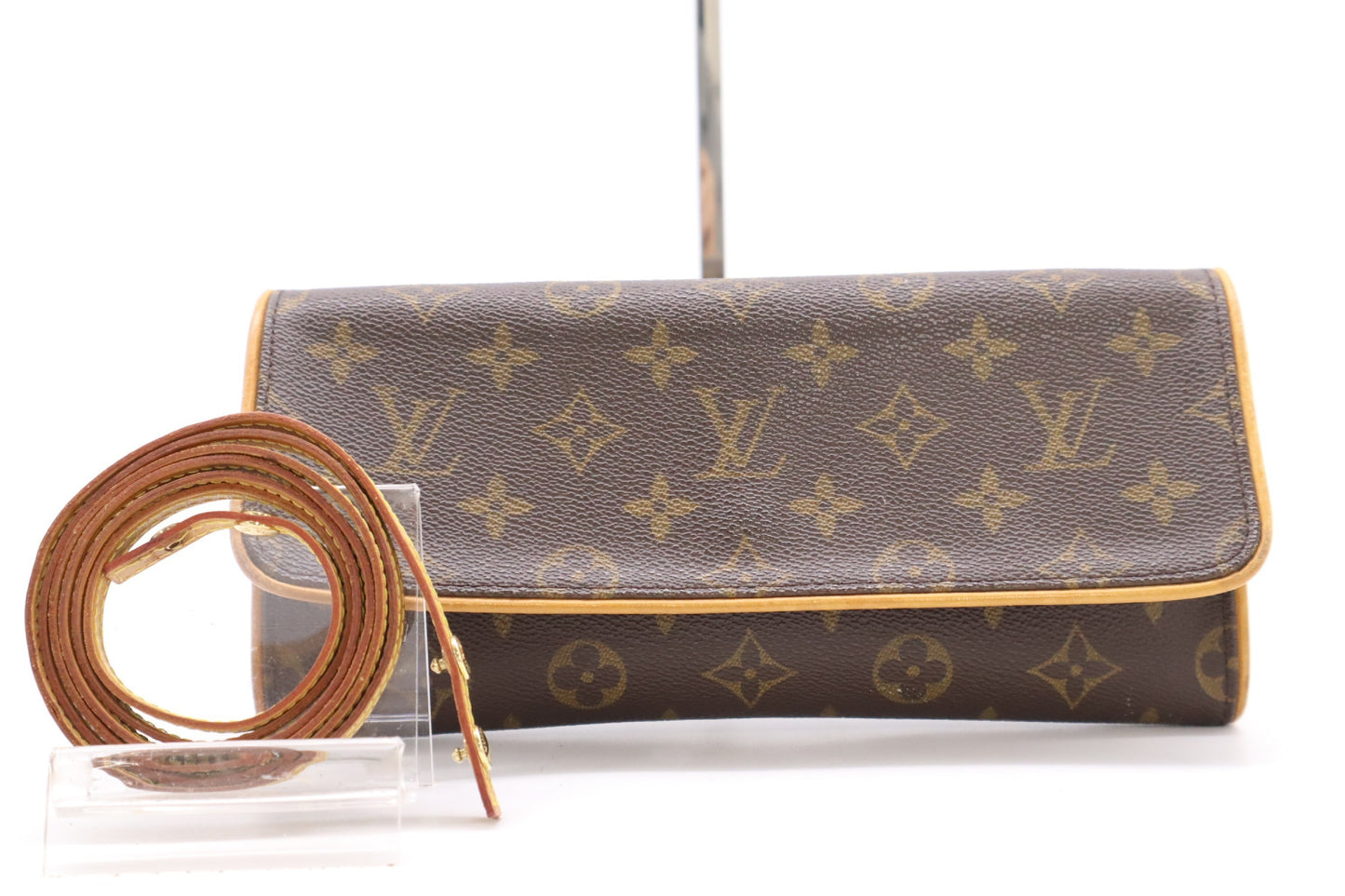 LOUIS VUITTON M51852 Monogram Pochette Twin GM Shoulder Bag