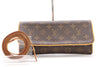 LOUIS VUITTON M51852 Monogram Pochette Twin GM Shoulder Bag