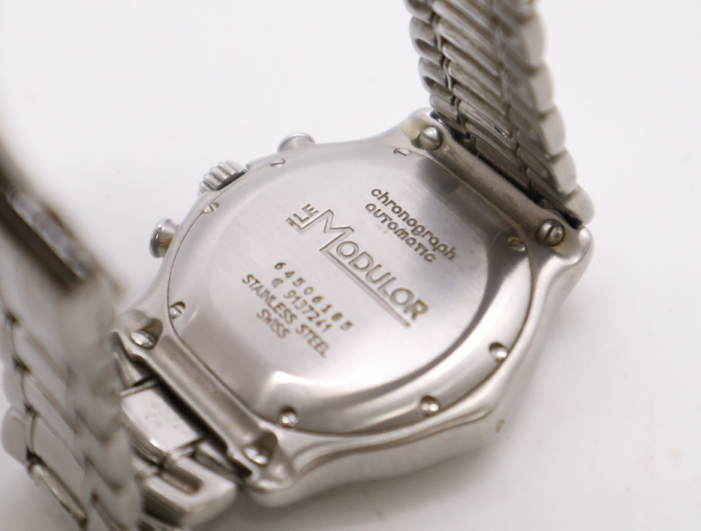 EBEL Modulor Chronograph E9137241 64506185 Automatic Gray Dial Men's Watch