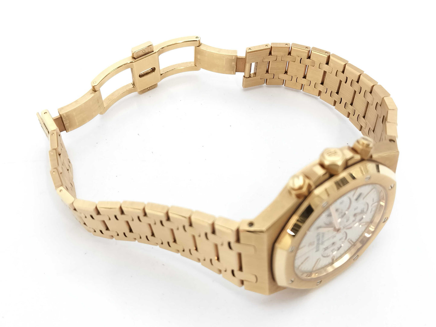 AUDEMARS PIGUET Royal Oak 26320OR.OO.1220OR.02 I22818-1730 Automatic White Dial 18K Gold Men's Watch