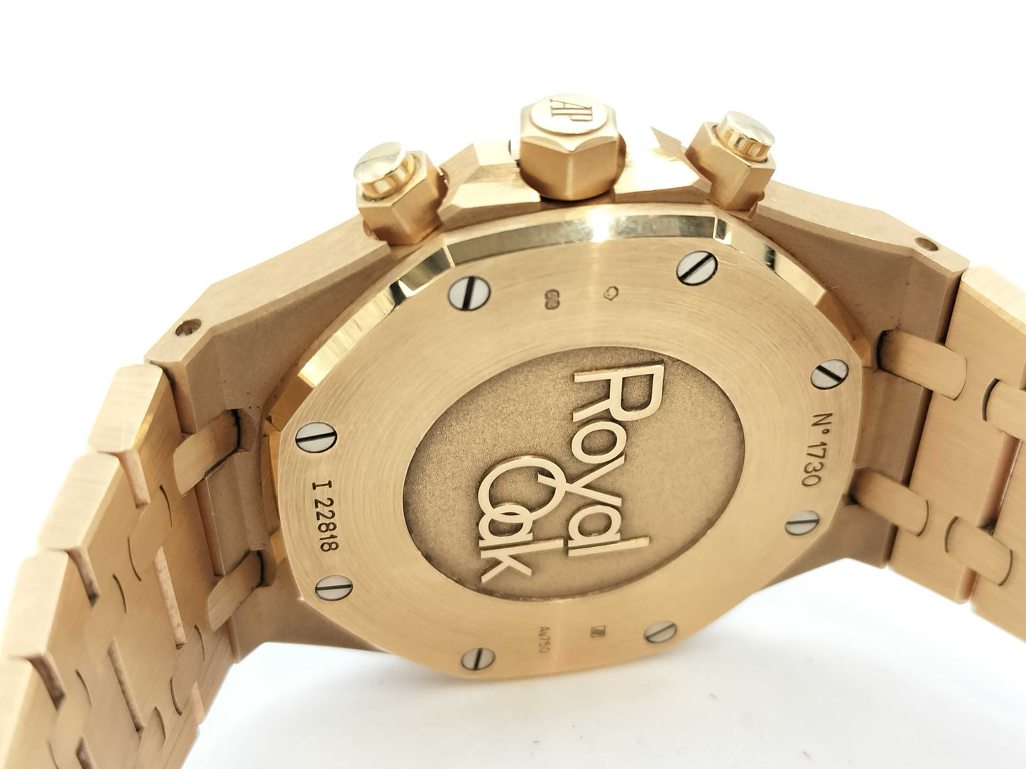AUDEMARS PIGUET Royal Oak 26320OR.OO.1220OR.02 I22818-1730 Automatic White Dial 18K Gold Men's Watch