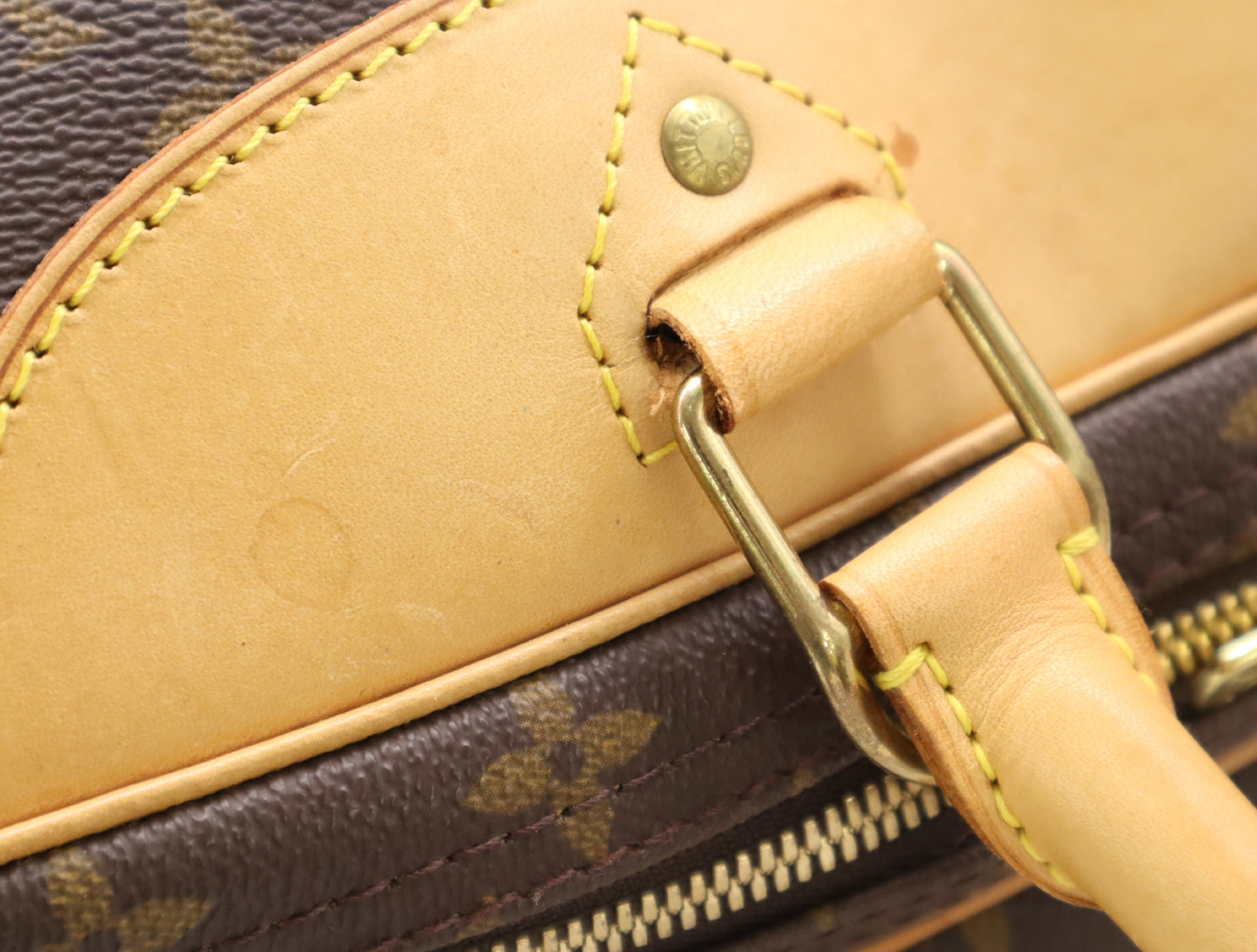 LOUIS VUITTON M41399 Monogram Alize 24H Boston Bag