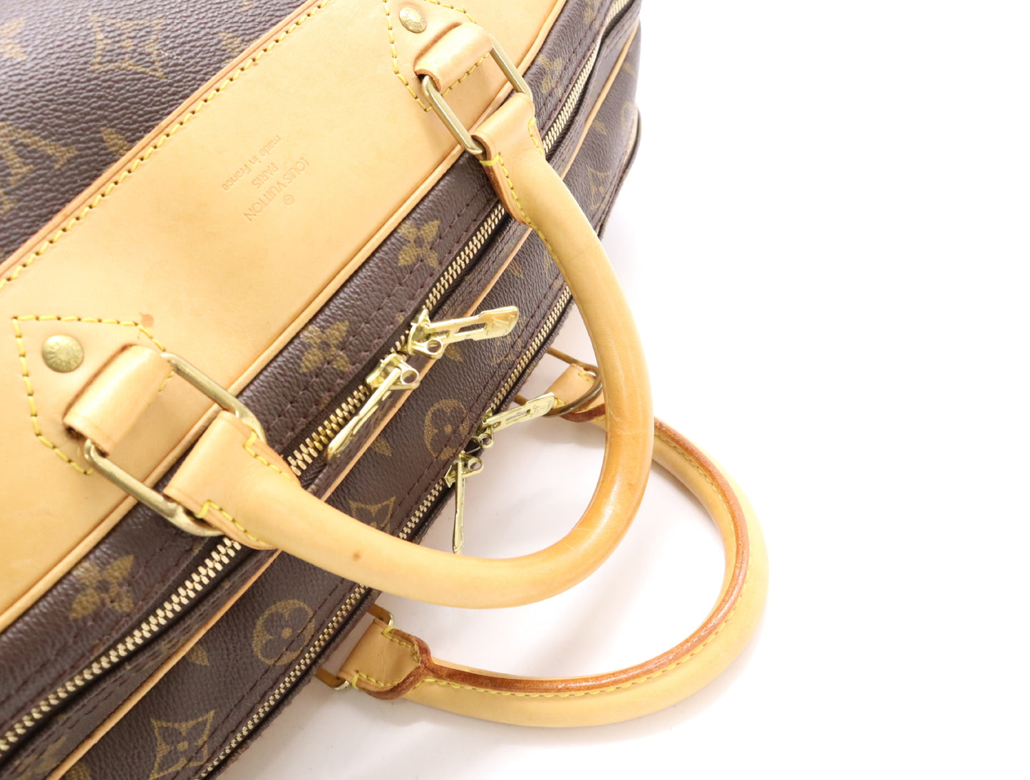 LOUIS VUITTON M41399 Monogram Alize 24H Boston Bag