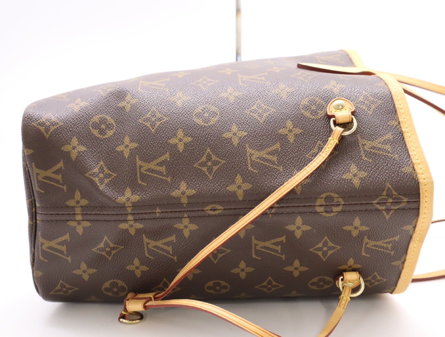 LOUIS VUITTON M40995 Monogram Neverfull MM Tote Bag with Pouch