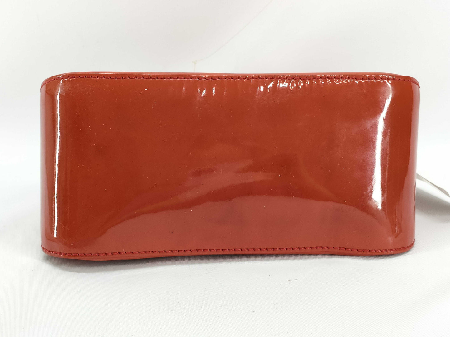FENDI Mamma Bucket Patent Leather Red Handbag
