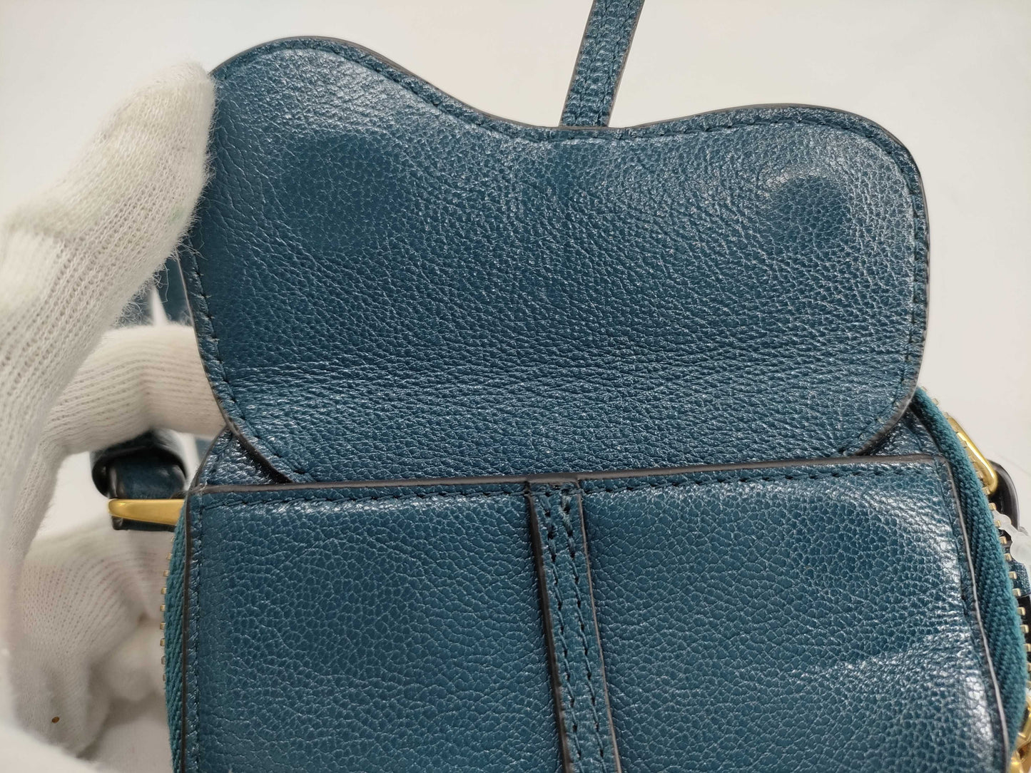 Dior Mini Saddle Bag with D-shaped hardware, Shoulder Bag