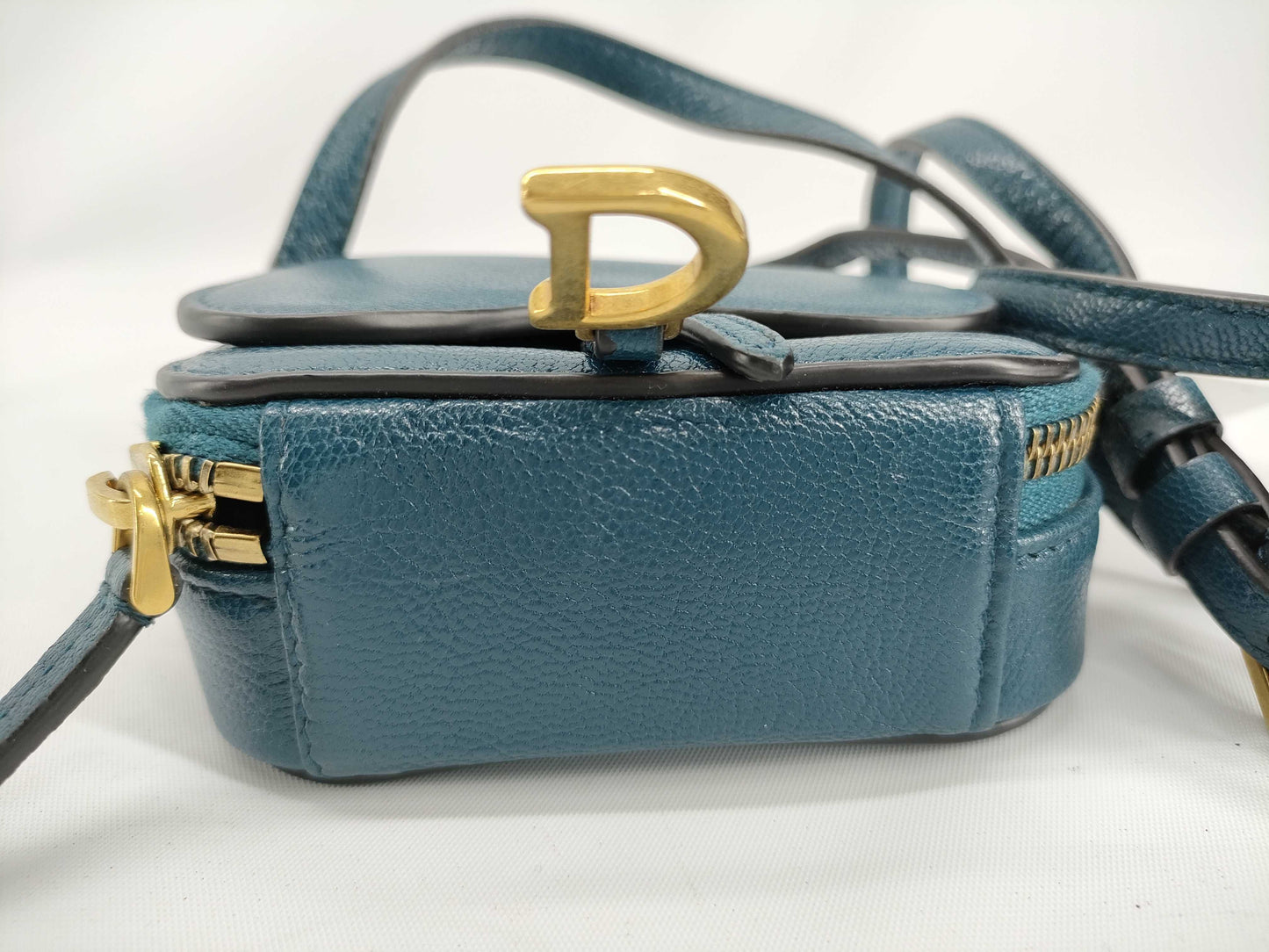 Dior Mini Saddle Bag with D-shaped hardware, Shoulder Bag