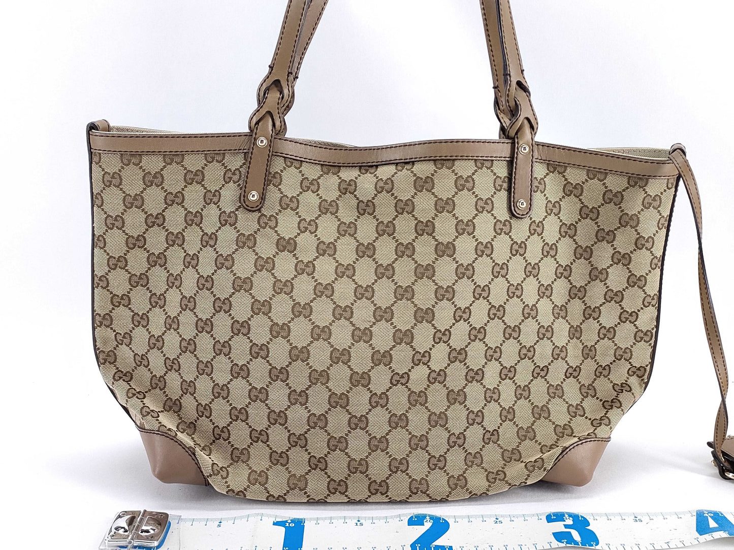 GUCCI GG Canvas Tote Bag