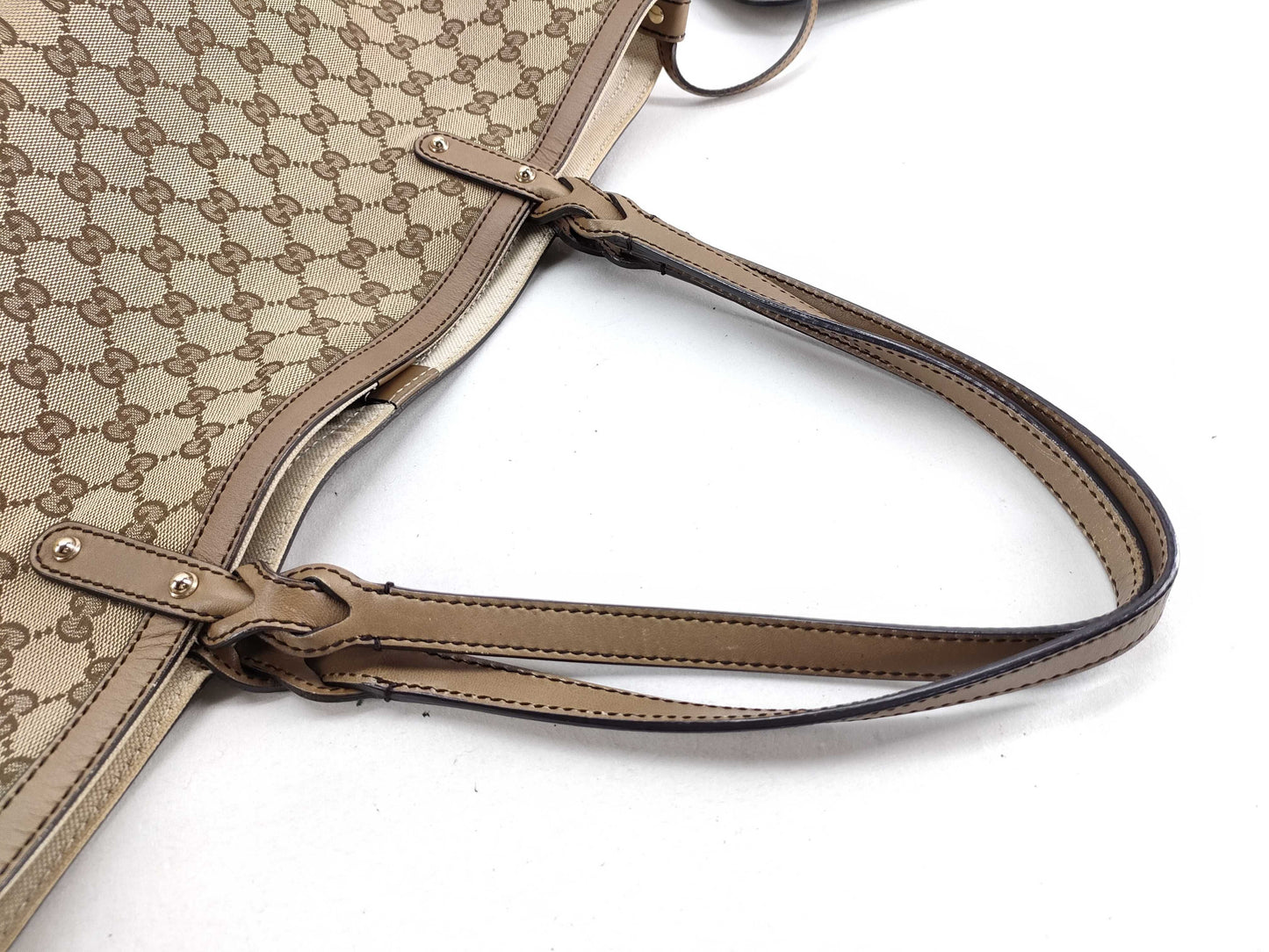 GUCCI GG Canvas Tote Bag
