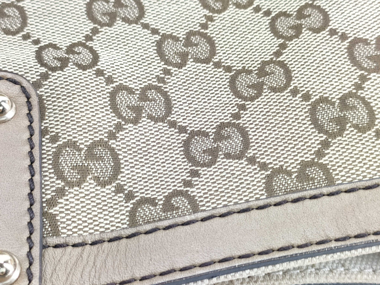 GUCCI GG Canvas Tote Bag