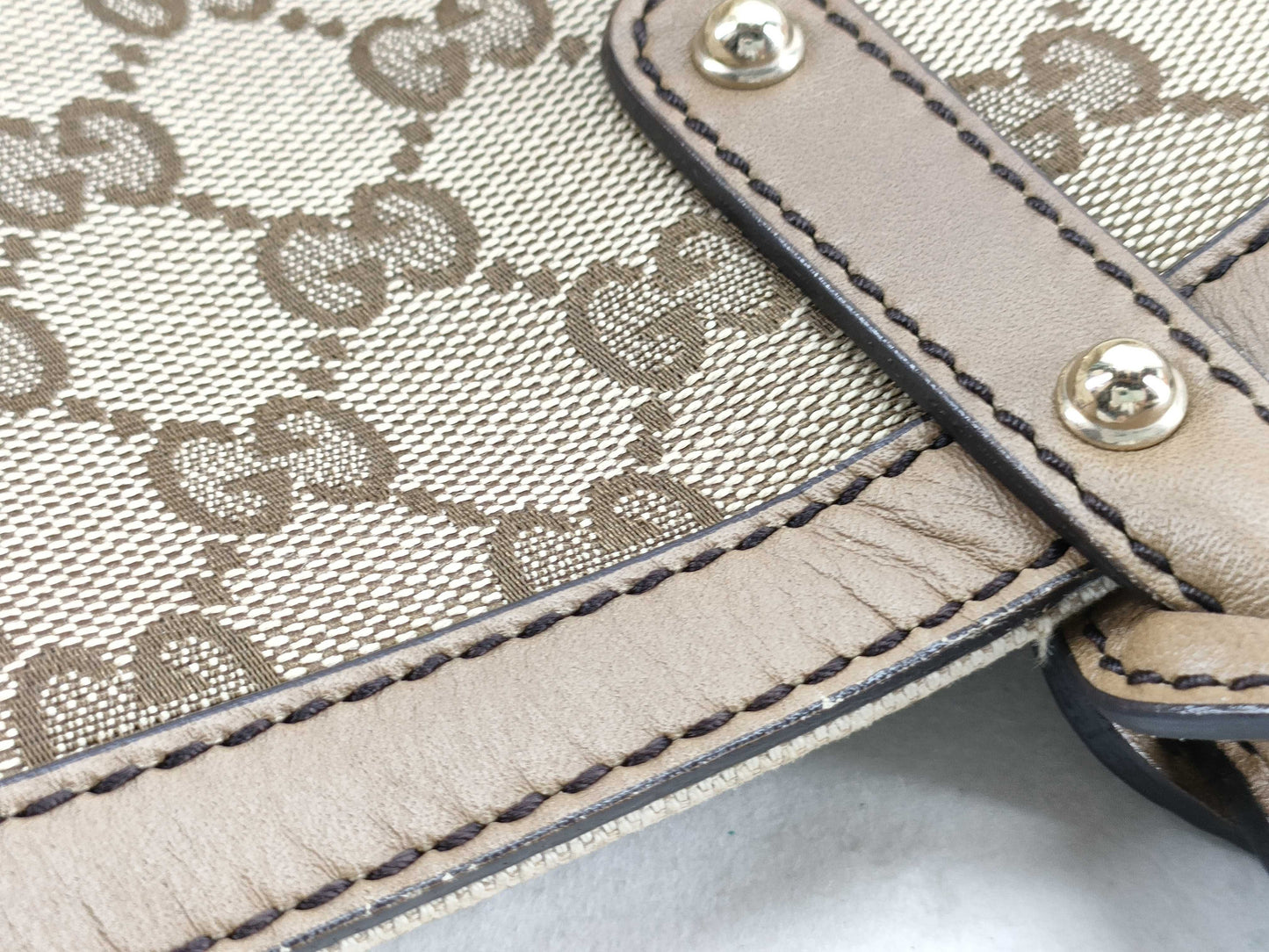 GUCCI GG Canvas Tote Bag