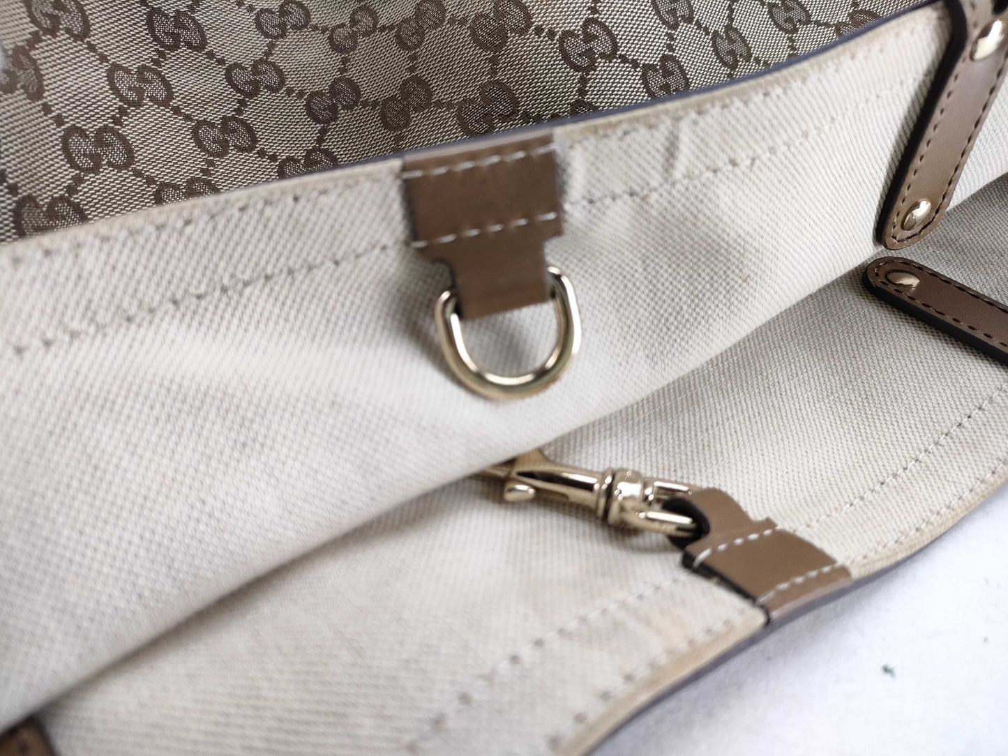 GUCCI GG Canvas Tote Bag