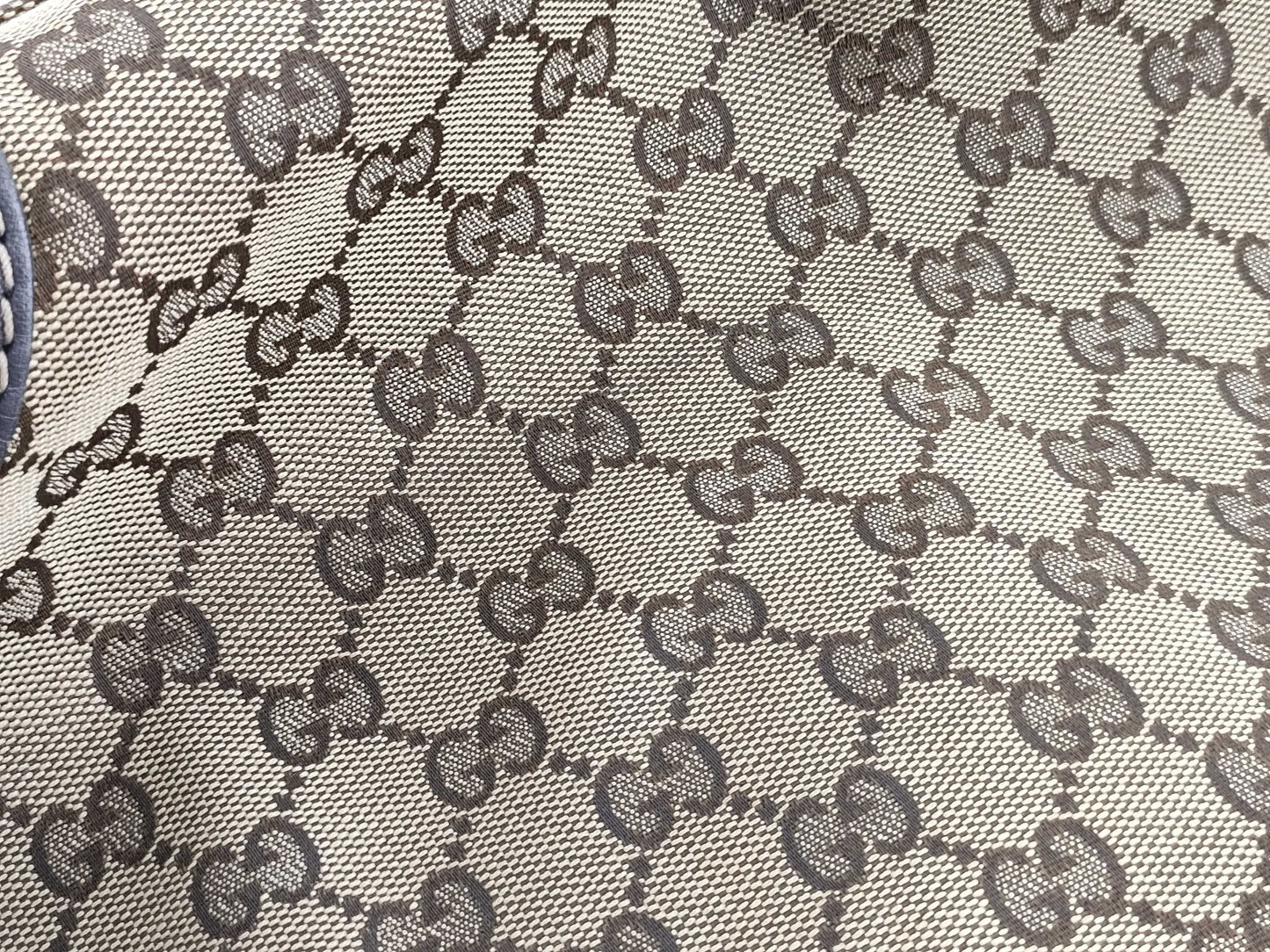 GUCCI GG Canvas GG Pattern Sherry Line Tote Bag