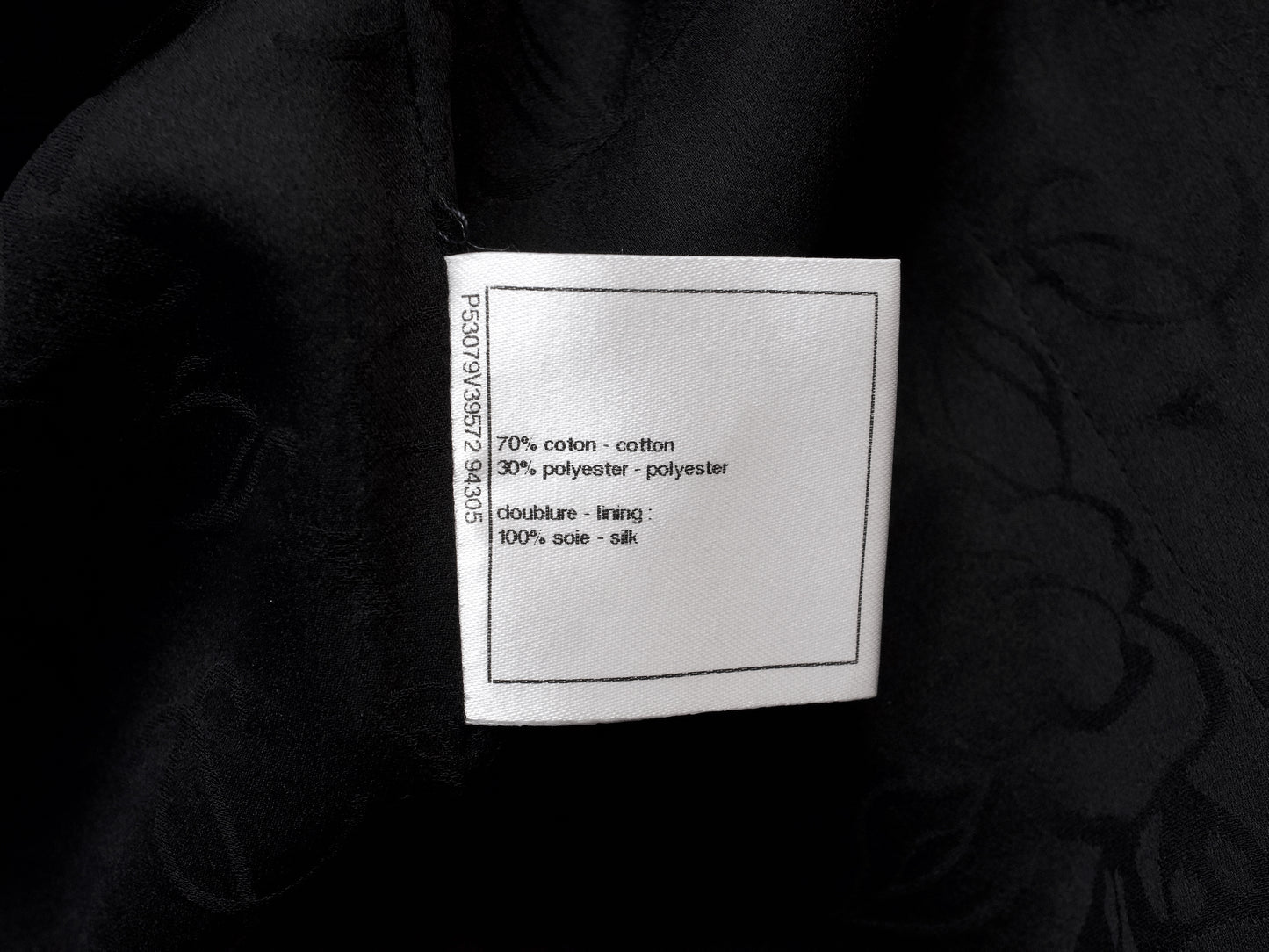 CHANEL 16C Black Tweed Jacket 42 Runway Jacket