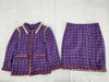 CHANEL Tweed Jacket Suit Rare Size 44 Other Apparel