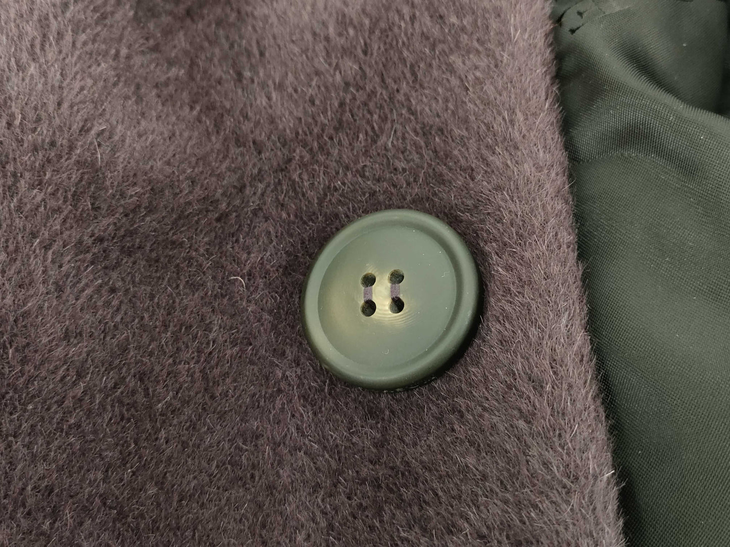 BURBERRY Prorsum Alpaca Fur Coat, Size 44