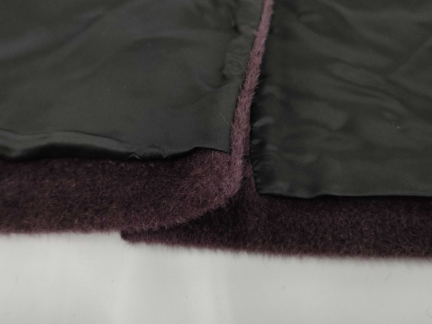 BURBERRY Prorsum Alpaca Fur Coat, Size 44