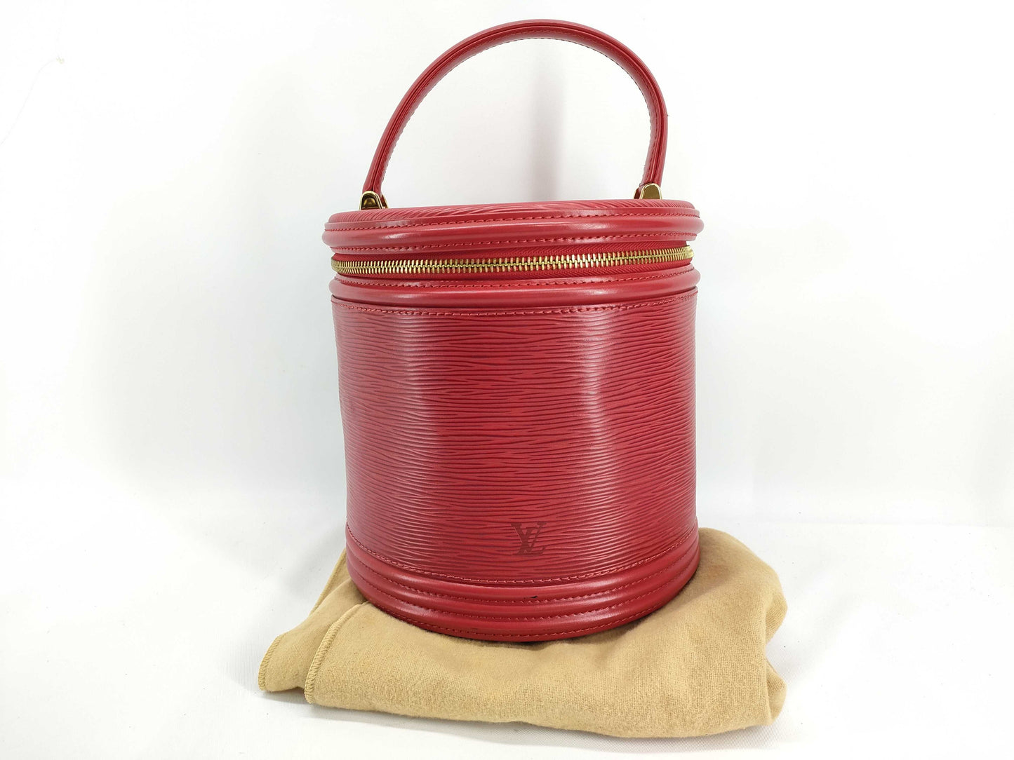 LOUIS VUITTON M48037 Epi Cannes Handbag in Castilian Red M48037