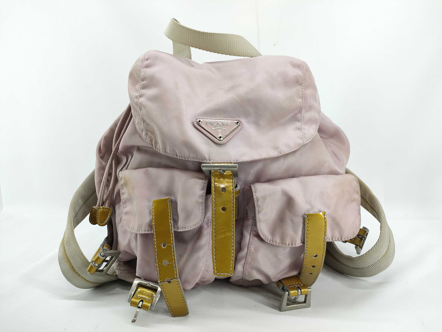 PRADA Nylon Prada Backpack Pink Backpack